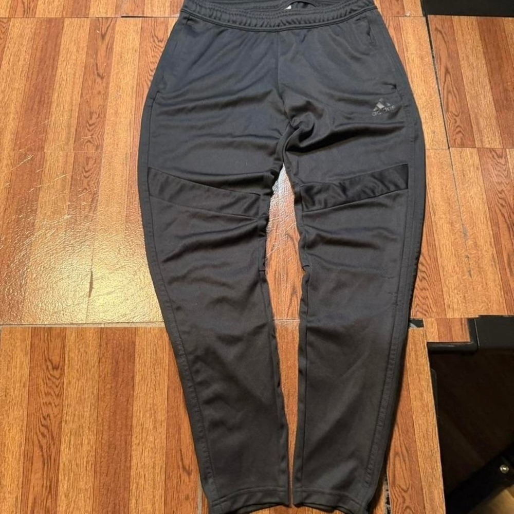 Adidas Black Striped Retro Tech‎ Sportswear Sweatpants Jogger Medium